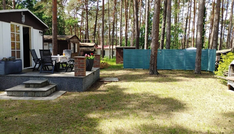 Bild vom Außenbereich des Bungalow Nummer 1
